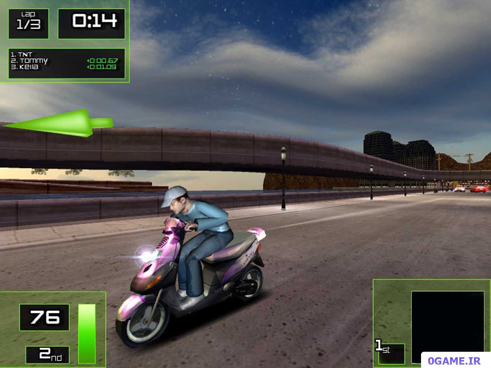 دانلود بازی موتور سواری : اسکوتر وار (Scooter War3z) نسخه کامل برای کامپیوتر