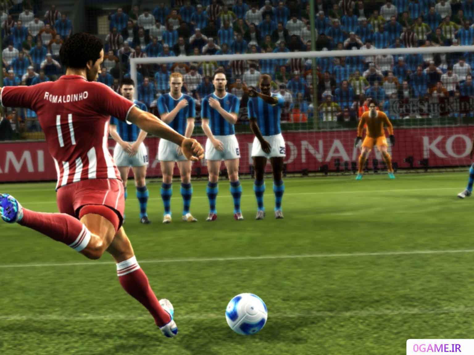 دانلود بازی فوتبال تکاملی حرفه‌ای 2012 (Pro Evolution Soccer) نسخه کامل برای کامپیوتر