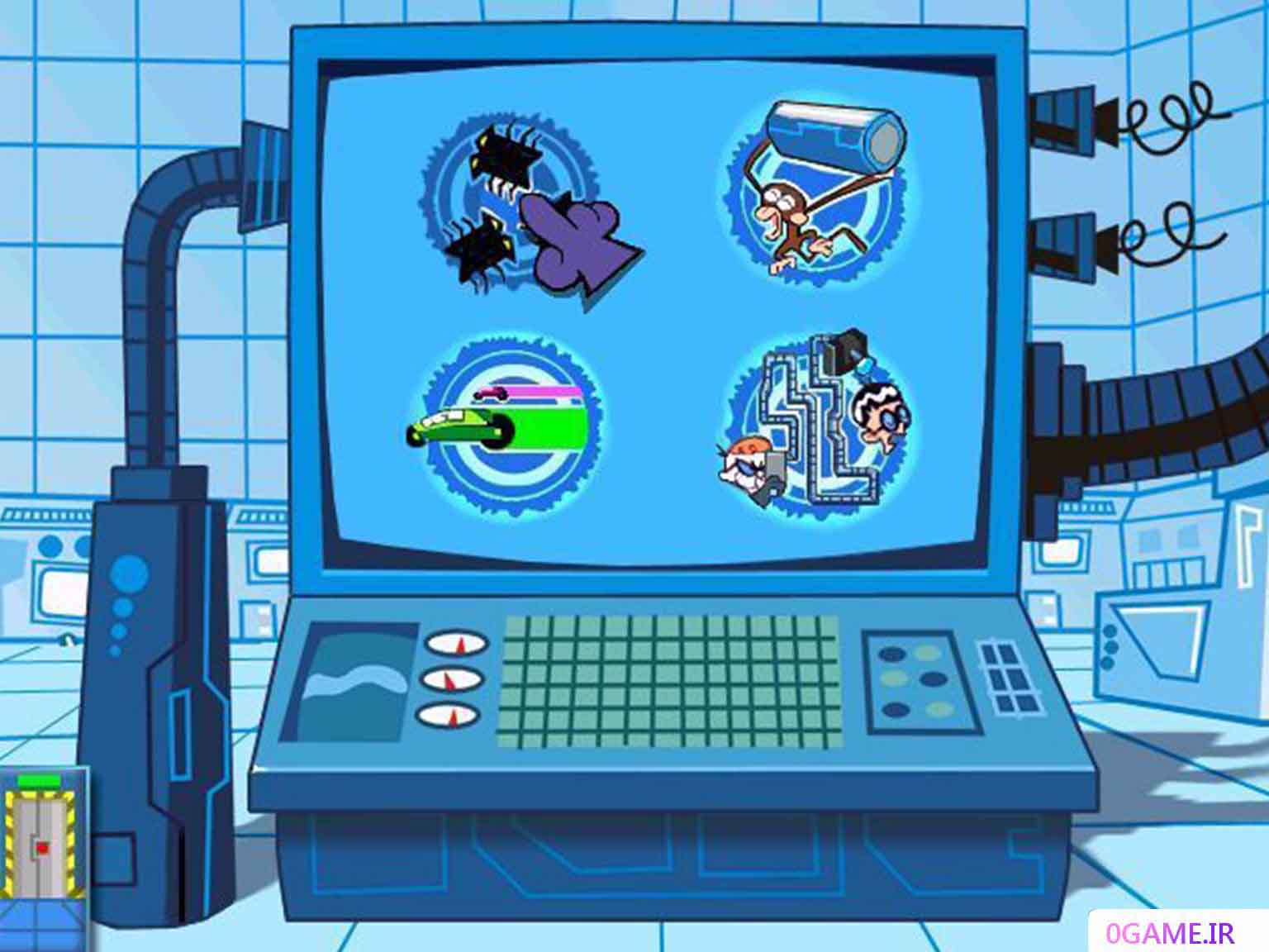 دانلود بازی آزمایشگاه دکستر (Dexter's Laboratory: Science Ain't Fair) نسخه کامل برای کامپیوتر
