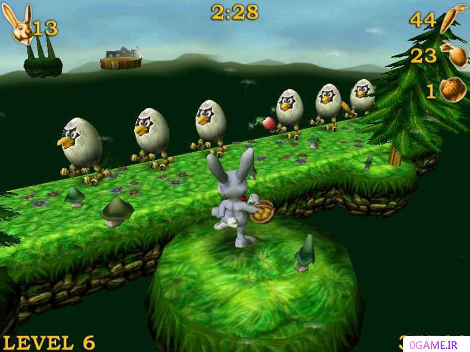 دانلود بازی دردسرهای خرگوش روسو (Rosso Rabbit in Trouble) نسخه کامل برای کامپیوتر
