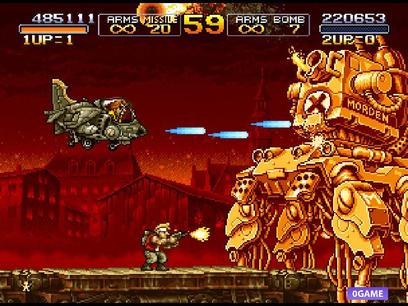 دانلود بازی متال اسلاگ 2 (METAL SLUG) نسخه کامل برای کامپیوتر