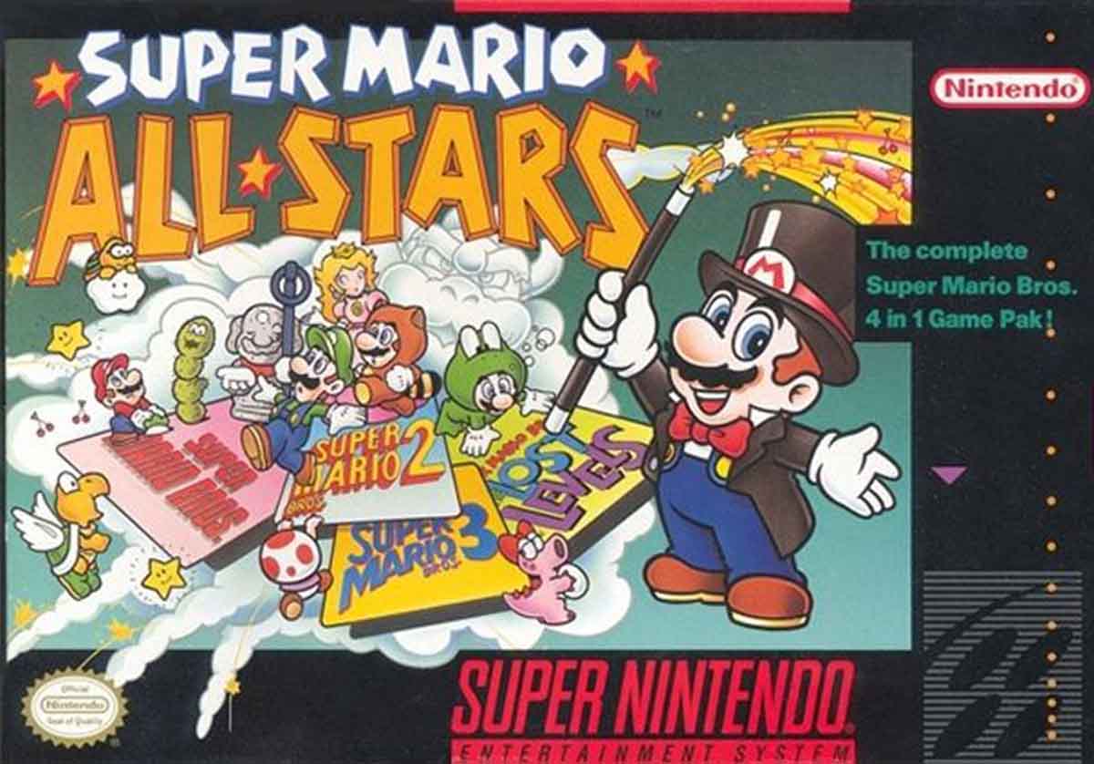 بازی سوپر ماریو آل استار (Super Mario All-Stars) آنلاین + لینک دانلود || گیمزو