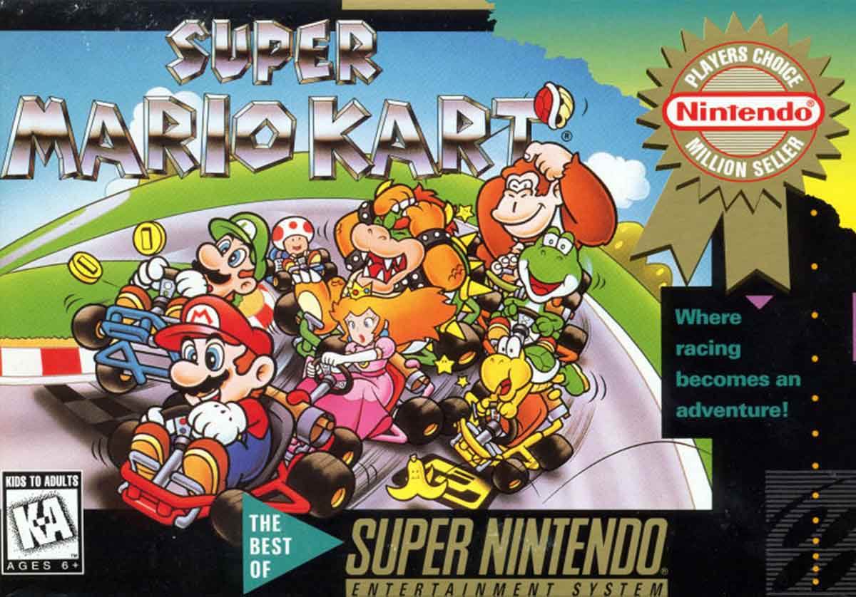 بازی ماریو کارت - مسابقه ای (Super Mario Kart) آنلاین + لینک دانلود || گیمزو