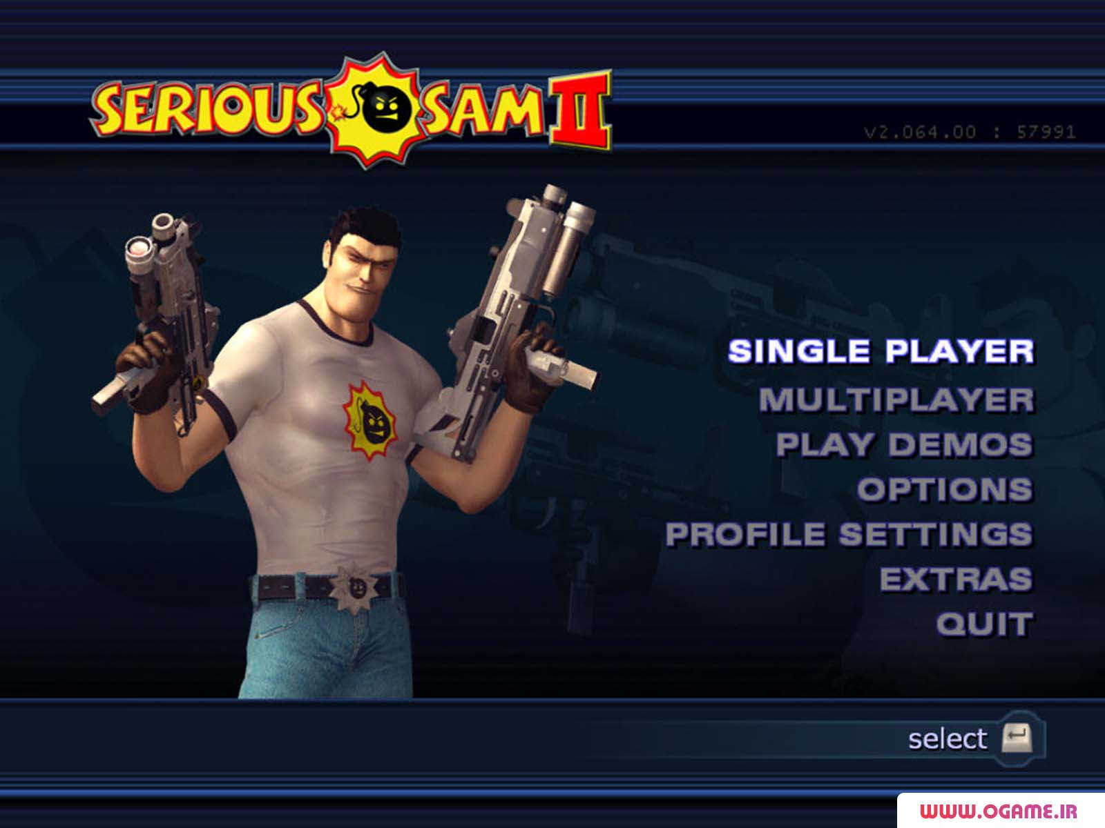 دانلود بازی سام جدی 2 (Serious Sam) نسخه کامل برای کامپیوتر