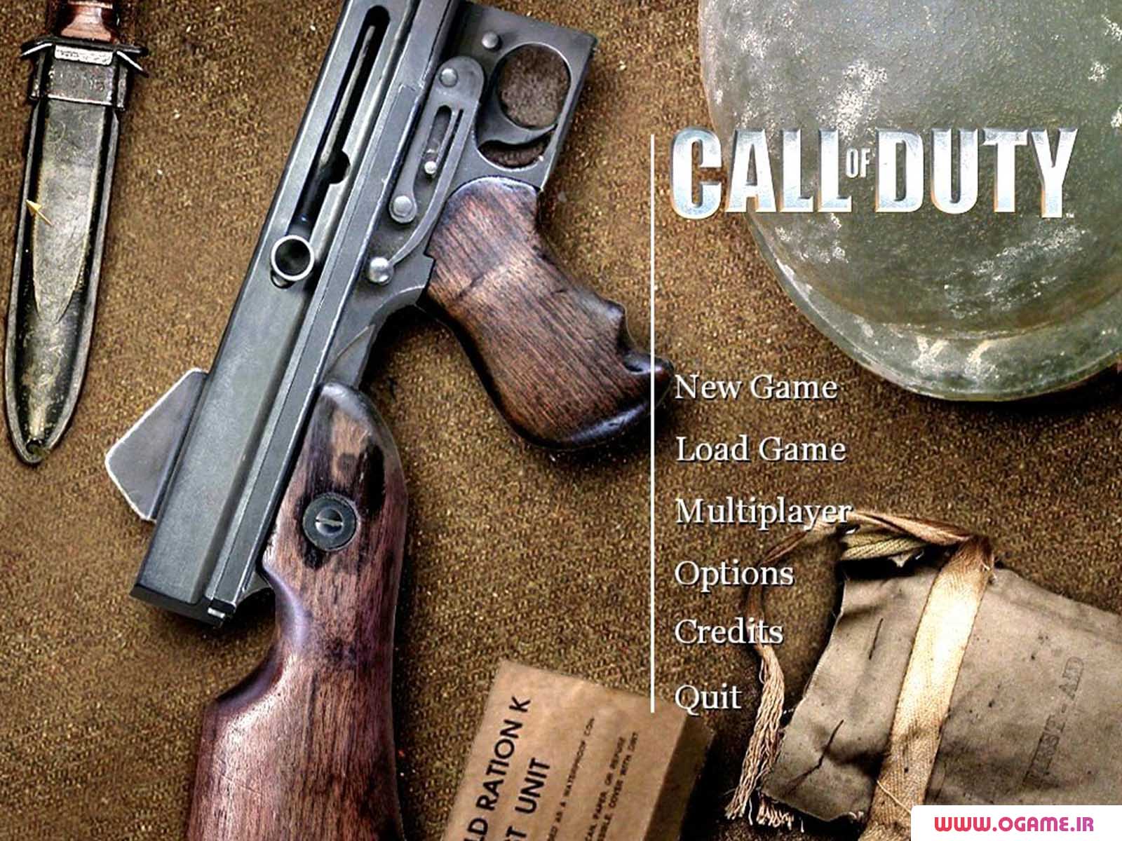  دانلود بازی ندای وظیفه 1 (Call of Duty) نسخه کامل