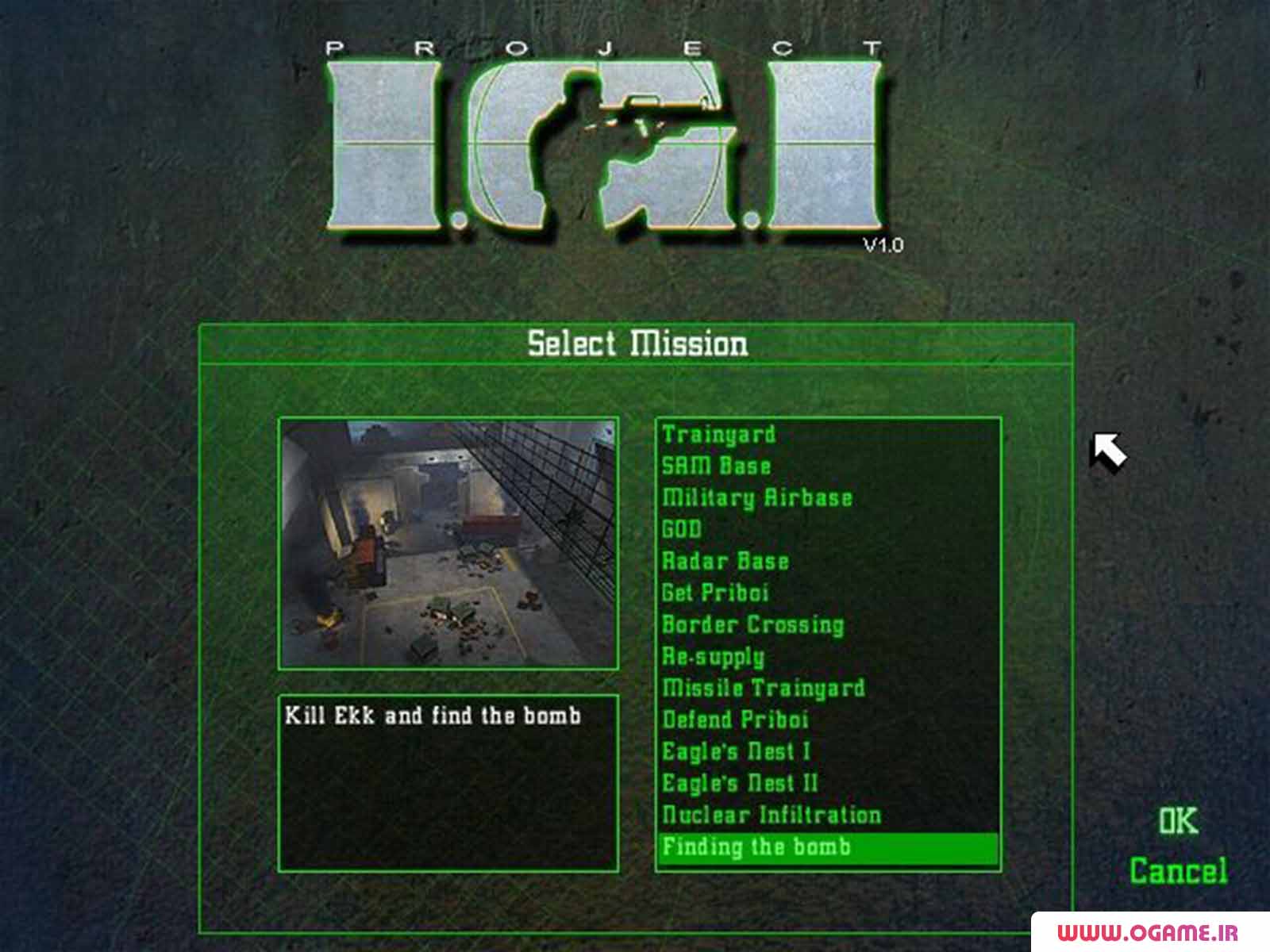 دانلود بازی آی‌جی‌آی 1 (Project I.G.I) نسخه کامل برای کامپیوتر