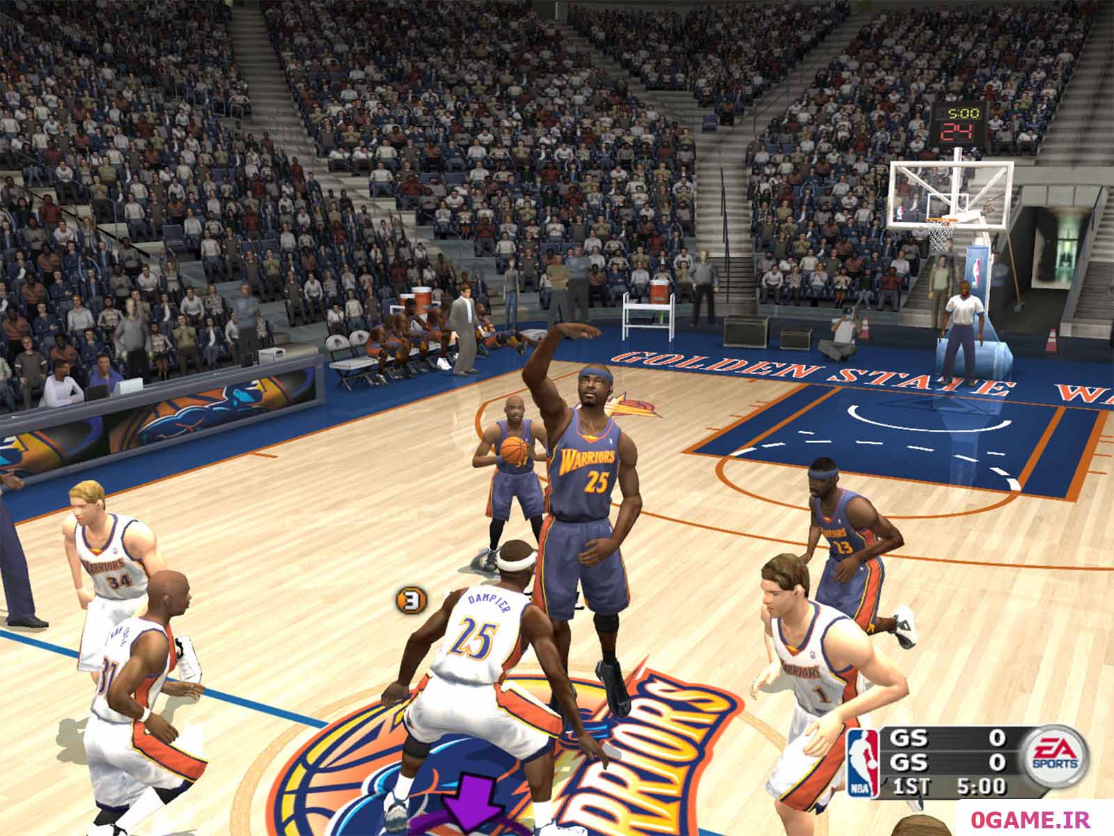 دانلود بازی NBA LIVE 2004 نسخه کامل