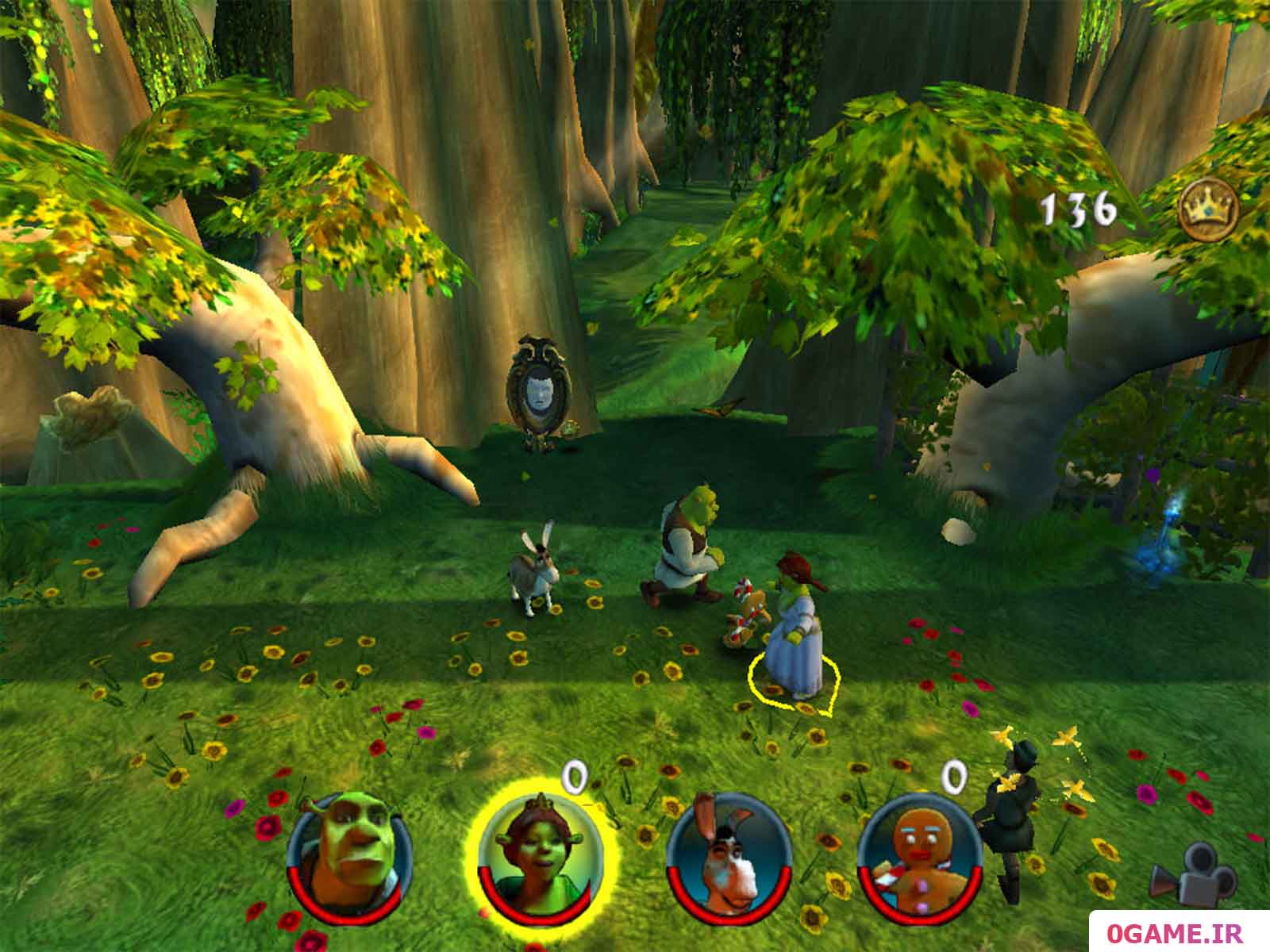  دانلود بازی شرک 2 اقدام تیمی (Shrek 2: Team Action) نسخه کامل