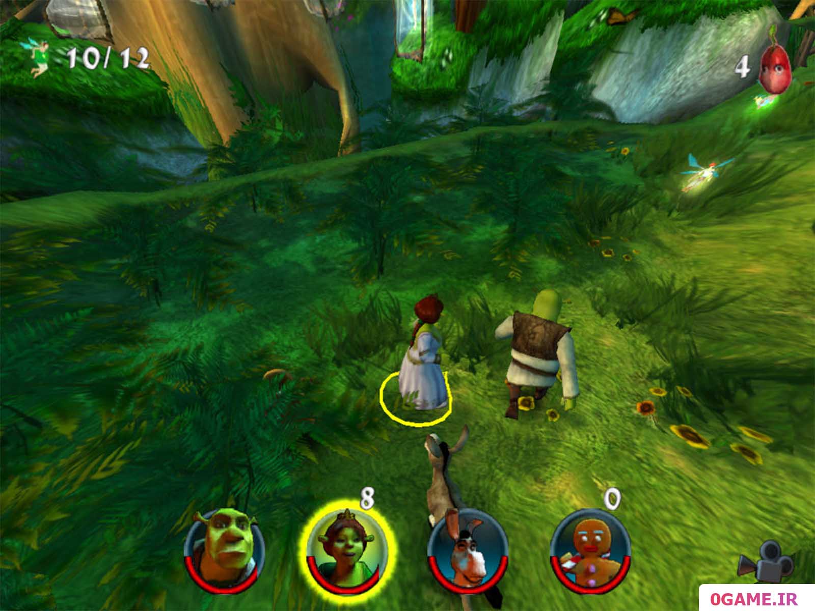  دانلود بازی شرک 2 اقدام تیمی (Shrek 2: Team Action) نسخه کامل