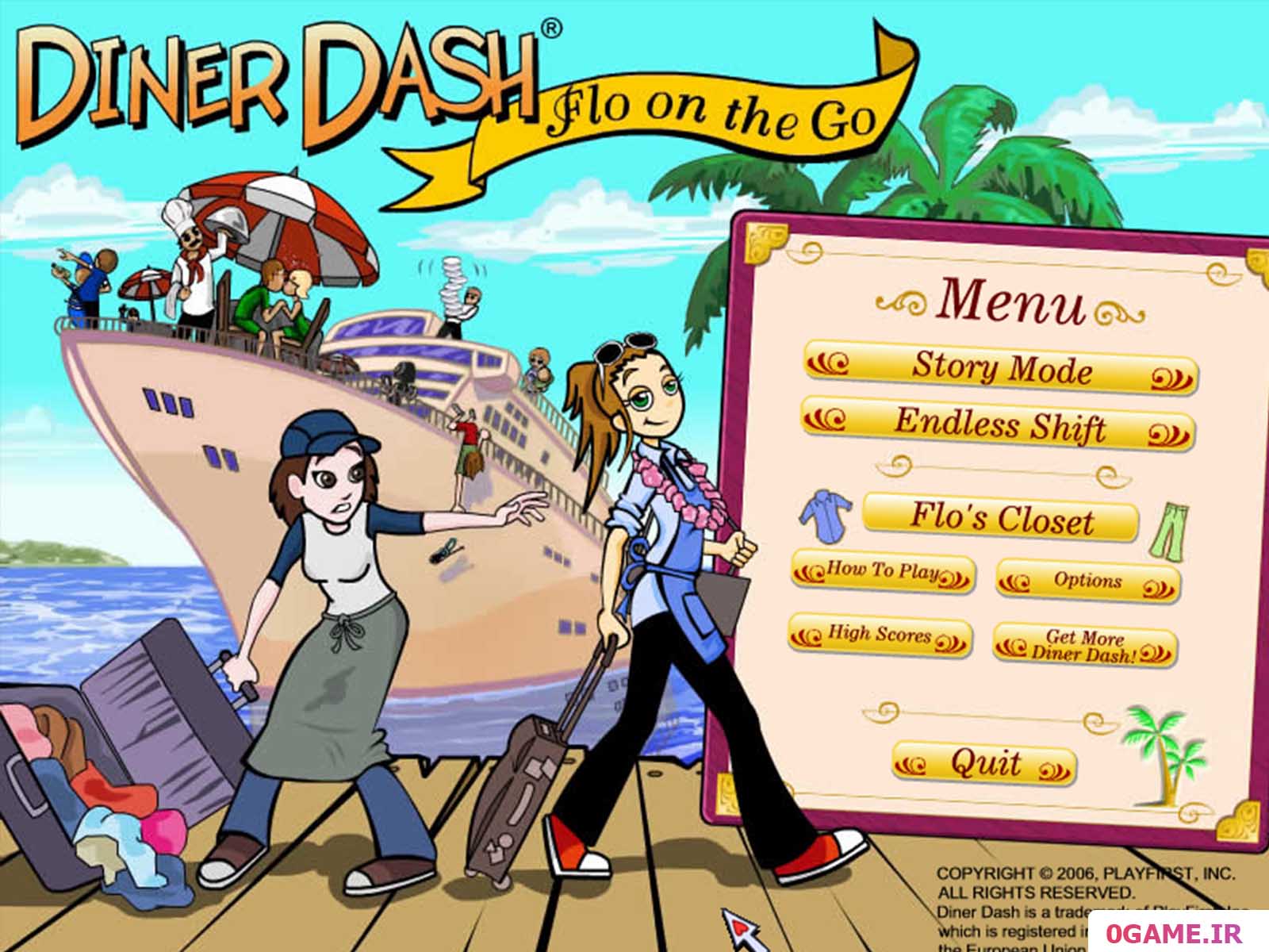 دانلود بازی Diner Dash Flo on the Go نسخه کامل برای کامپیوتر