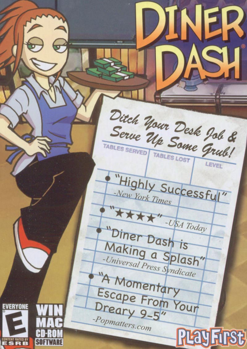 دانلود بازی دینر دش 1 (Diner Dash) نسخه کامل برای کامپیوتر