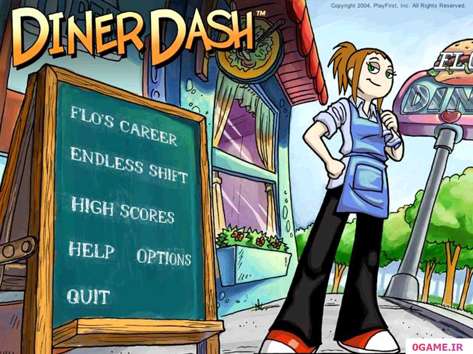 دانلود بازی Diner Dash نسخه کامل برای کامپیوتر
