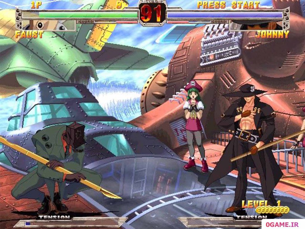 دانلود بازی مبارزه ای قدیمی (Guilty Gear X) نسخه کامل - زیروگیم