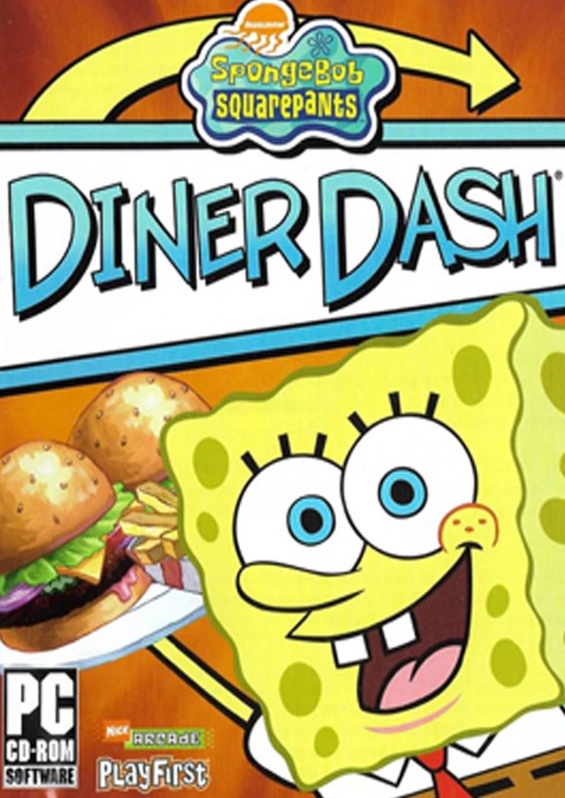 دانلود بازی دینر دش باب اسفنجی (SpongeBob Diner Dash) نسخه کامل برای کامپیوتر