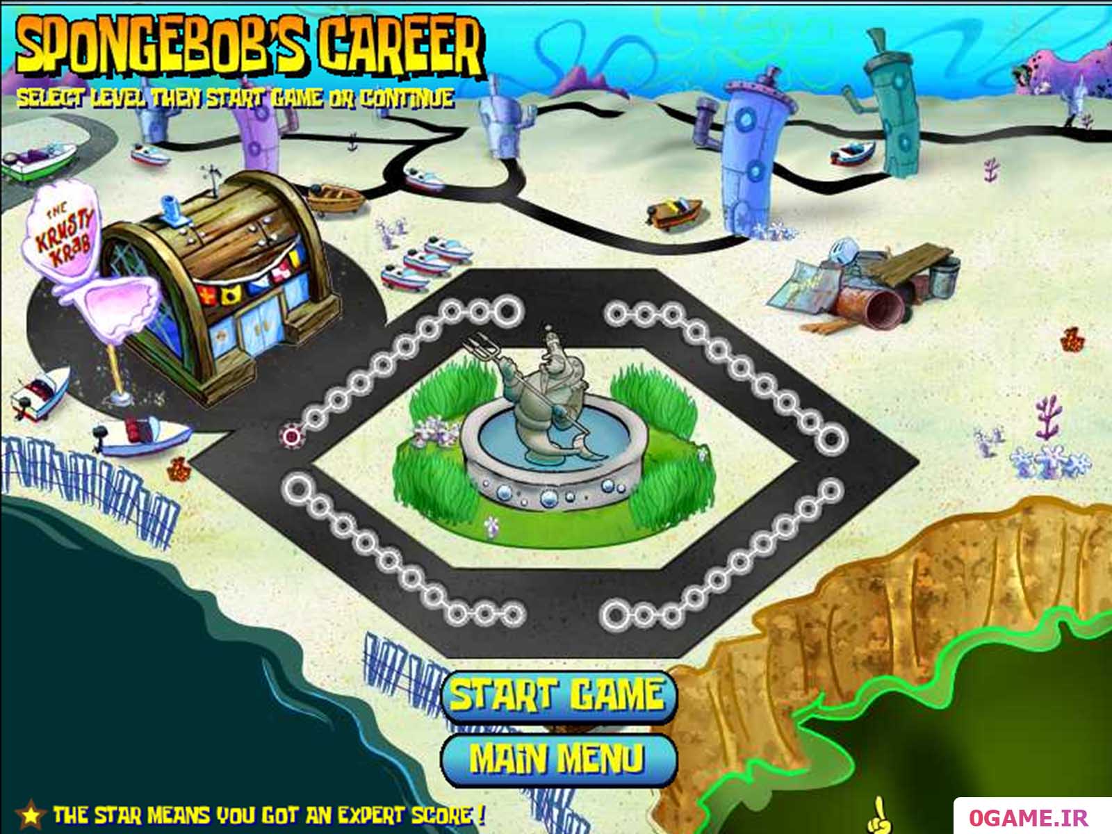 دانلود بازی SpongeBob Diner Dash نسخه کامل برای کامپیوتر