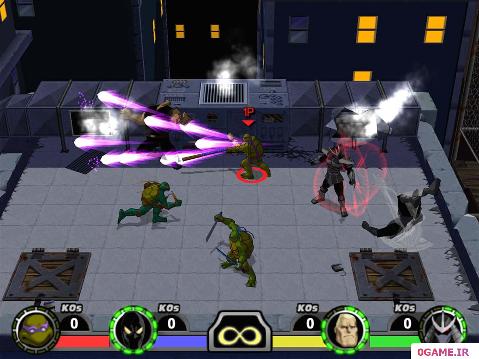 دانلود بازی Teenage Mutant Ninja Turtles Mutant Melee برای کامپیوتر