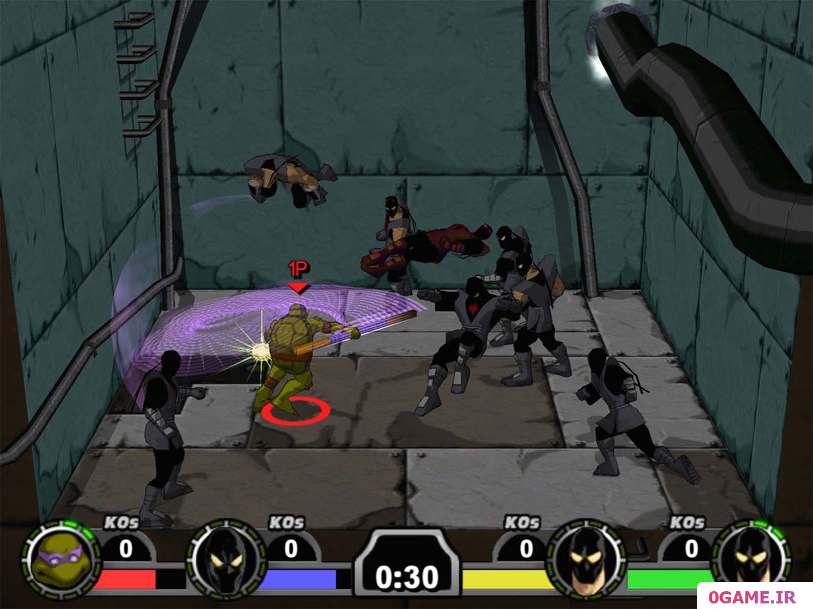 دانلود بازی Teenage Mutant Ninja Turtles Mutant Melee برای کامپیوتر