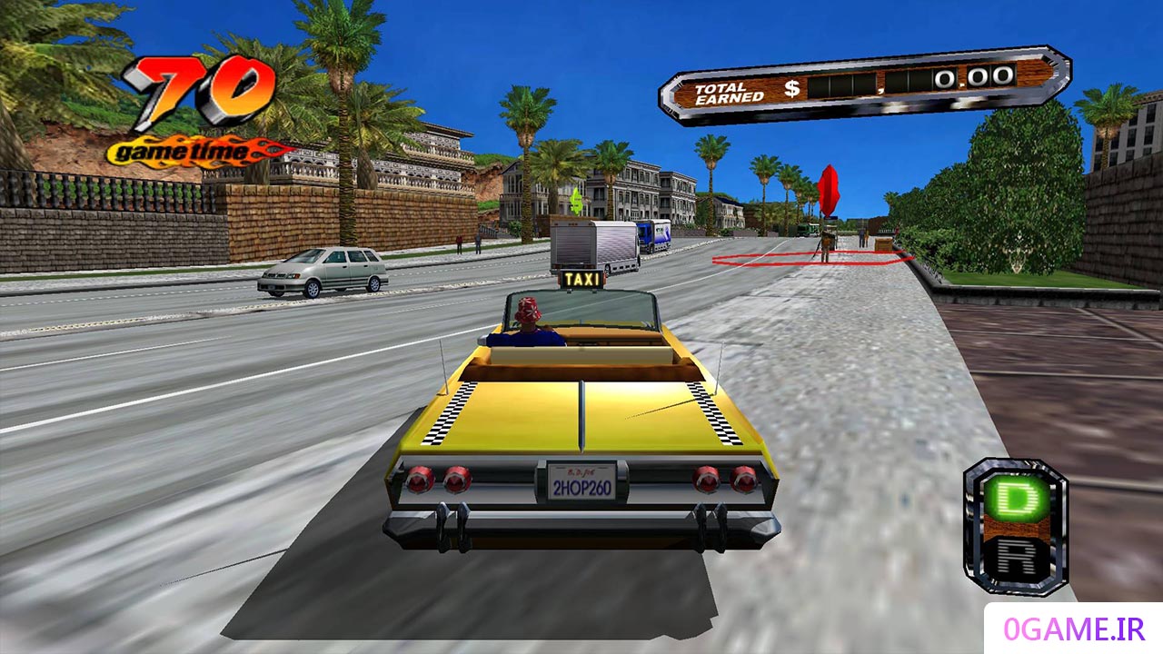 دانلود بازی تاکسی دیوانه 3 (Crazy Taxi) نسخه کامل برای کامپیوتر