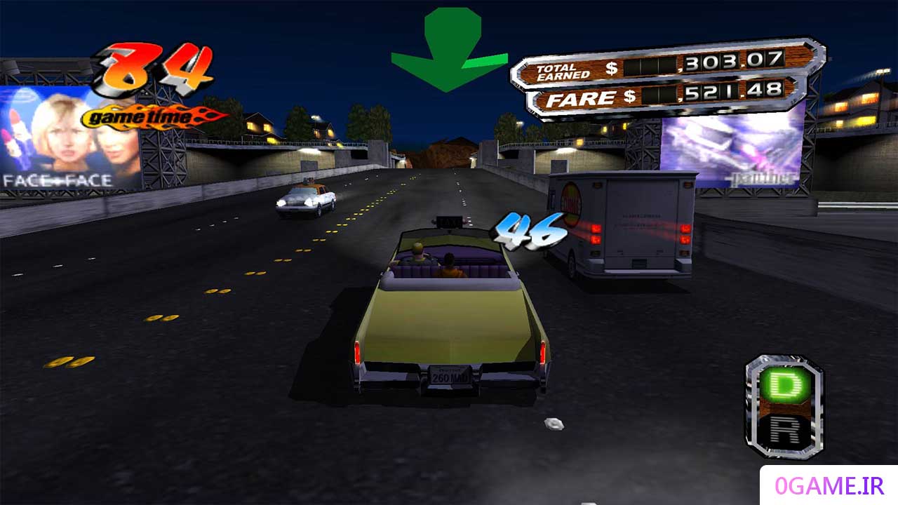 دانلود بازی (Crazy Taxi) نسخه کامل برای کامپیوتر