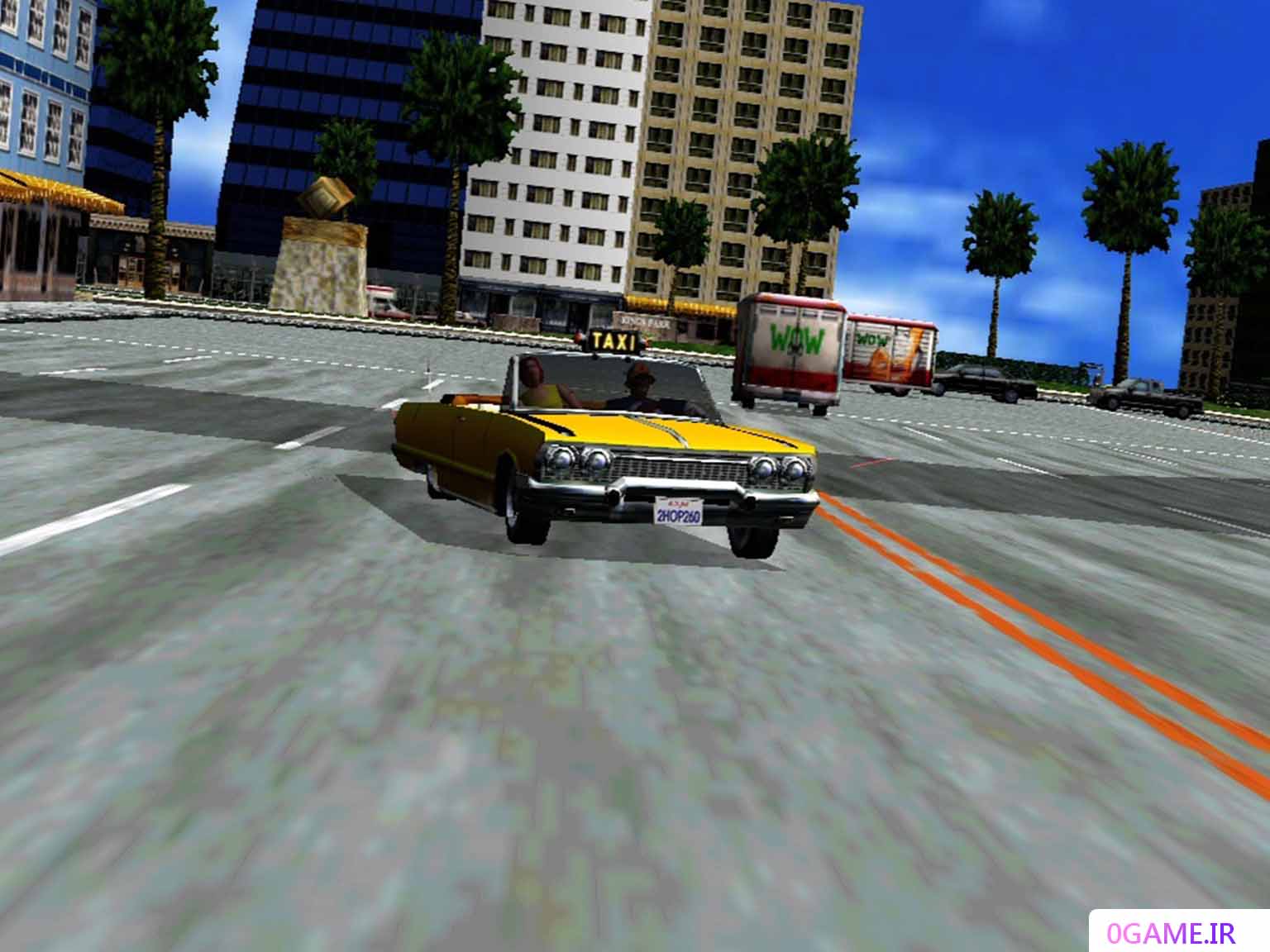 دانلود بازی تاکسی دیوانه (Crazy Taxi) نسخه کامل برای کامپیوتر