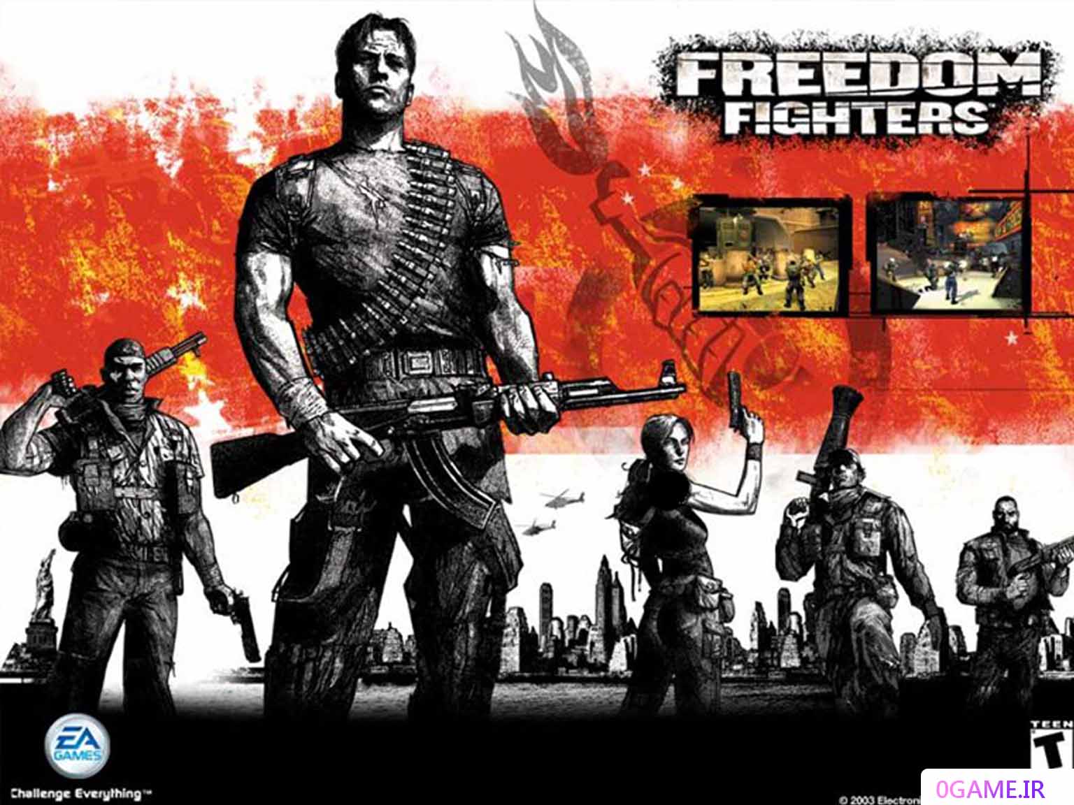 دانلود بازی فریدم فایترز (Freedom Fighters) نسخه کامل برای کامپیوتر