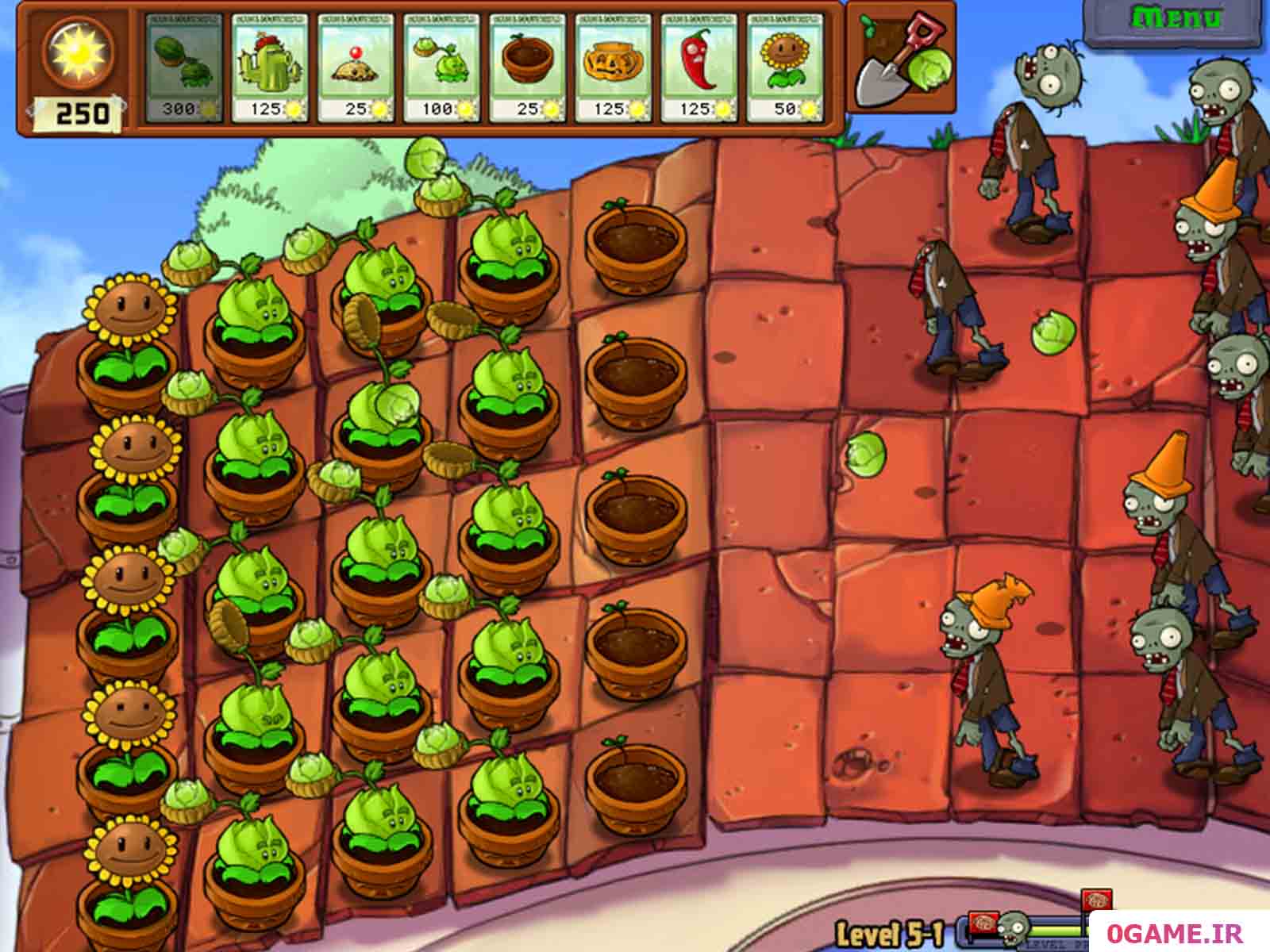 دانلود بازی گیاهان در مقابل زامبی (Plants vs. Zombies) نسخه کامل برای کامپیوتر