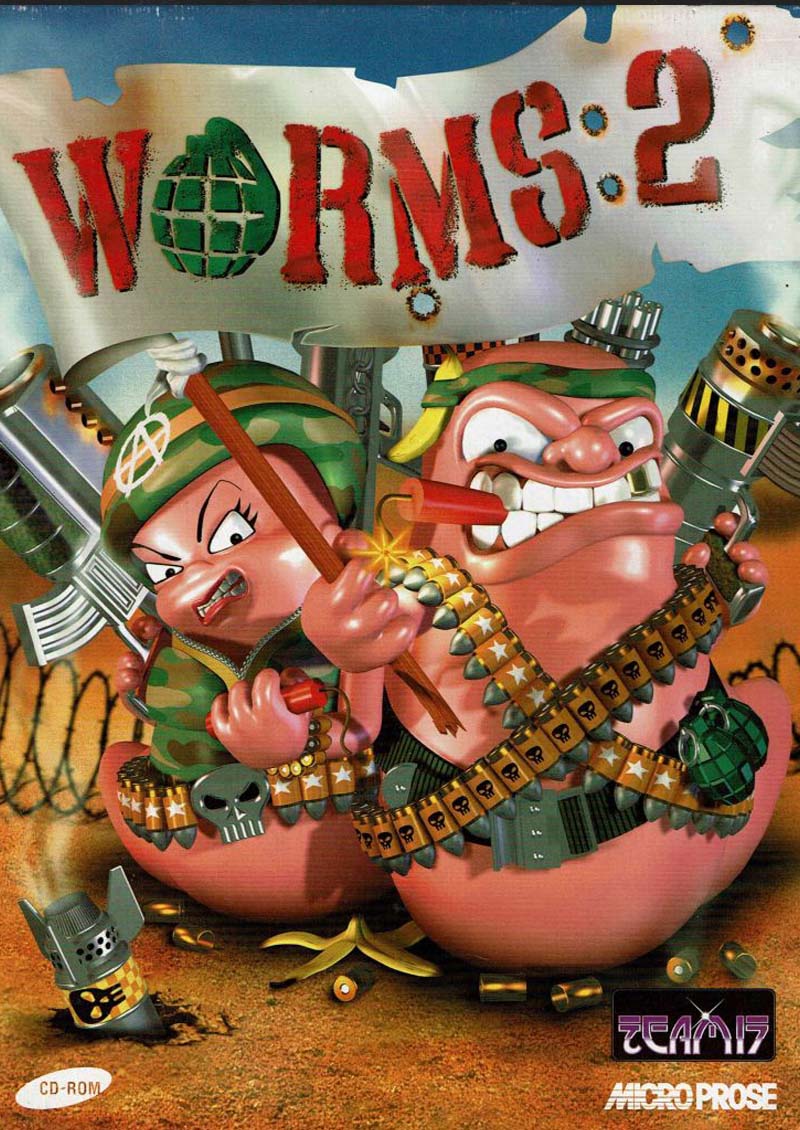 دانلود بازی کرم ها 2 (Worms) نسخه کامل برای کامپیوتر