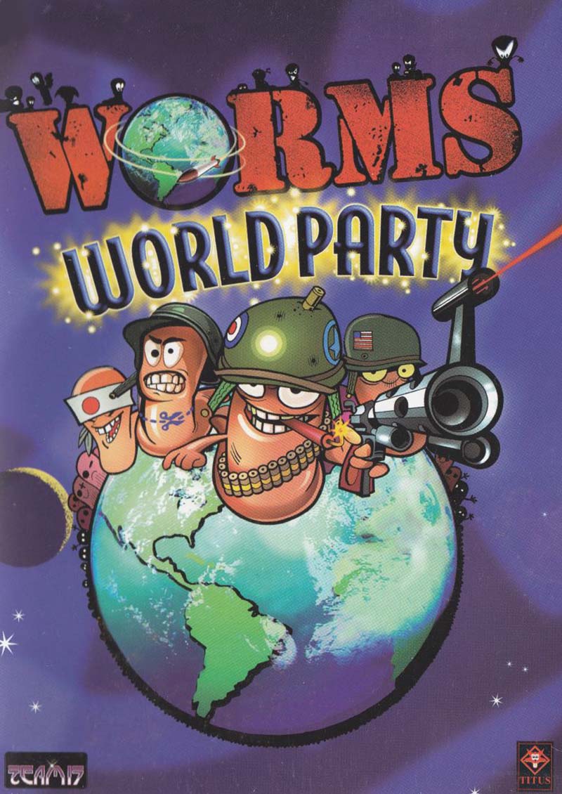 دانلود بازی پارتی جهانی کرم ها (Worms World Party) نسخه کامل برای کامپیوتر