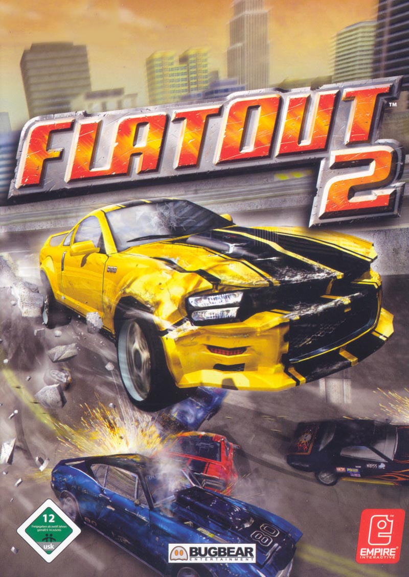 دانلود بازی فلت اوت 2 (FlatOut) نسخه کامل برای کامپیوتر