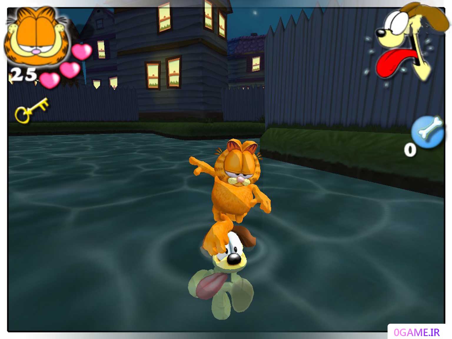 دانلود بازی گارفیلد  (Garfield Saving Arlene) نسخه کامل برای کامپیوتر