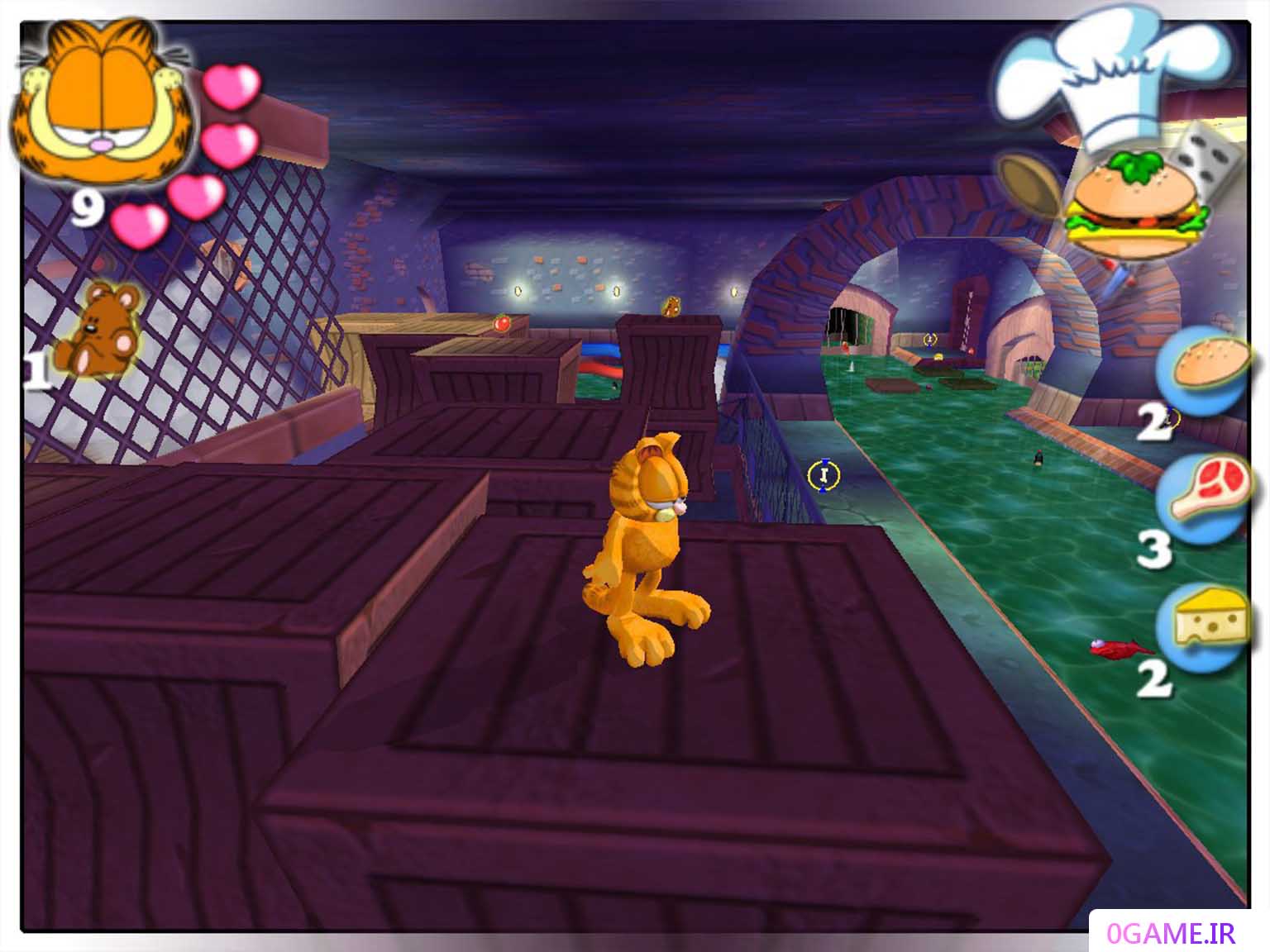 دانلود بازی گارفیلد  (Garfield Saving Arlene) نسخه کامل برای کامپیوتر