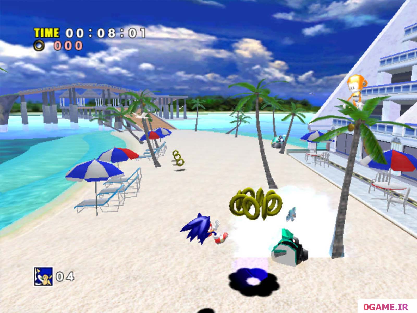 دانلود بازی ماجرای سونیک (Sonic Adventure DX) نسخه کامل برای کامپیوتر