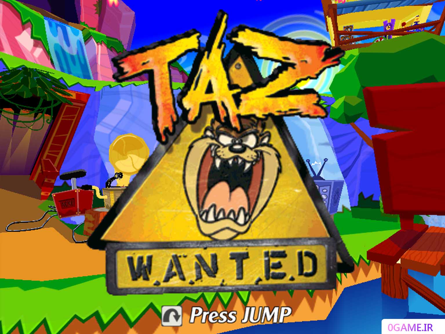 دانلود بازی تاز وانتد (Taz Wanted) نسخه کامل برای کامپیوتر