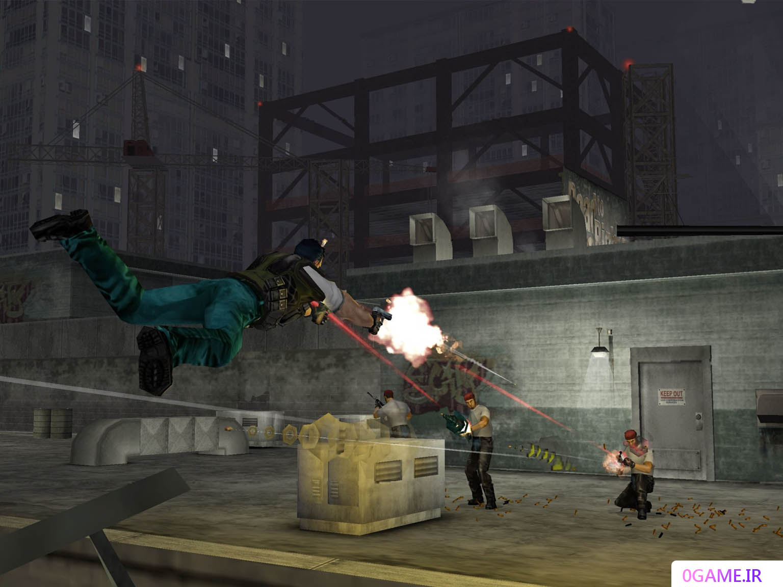 دانلود بازی مستقیم به سمت مرگ 2 (Dead to Rights) نسخه کامل برای کامپیوتر