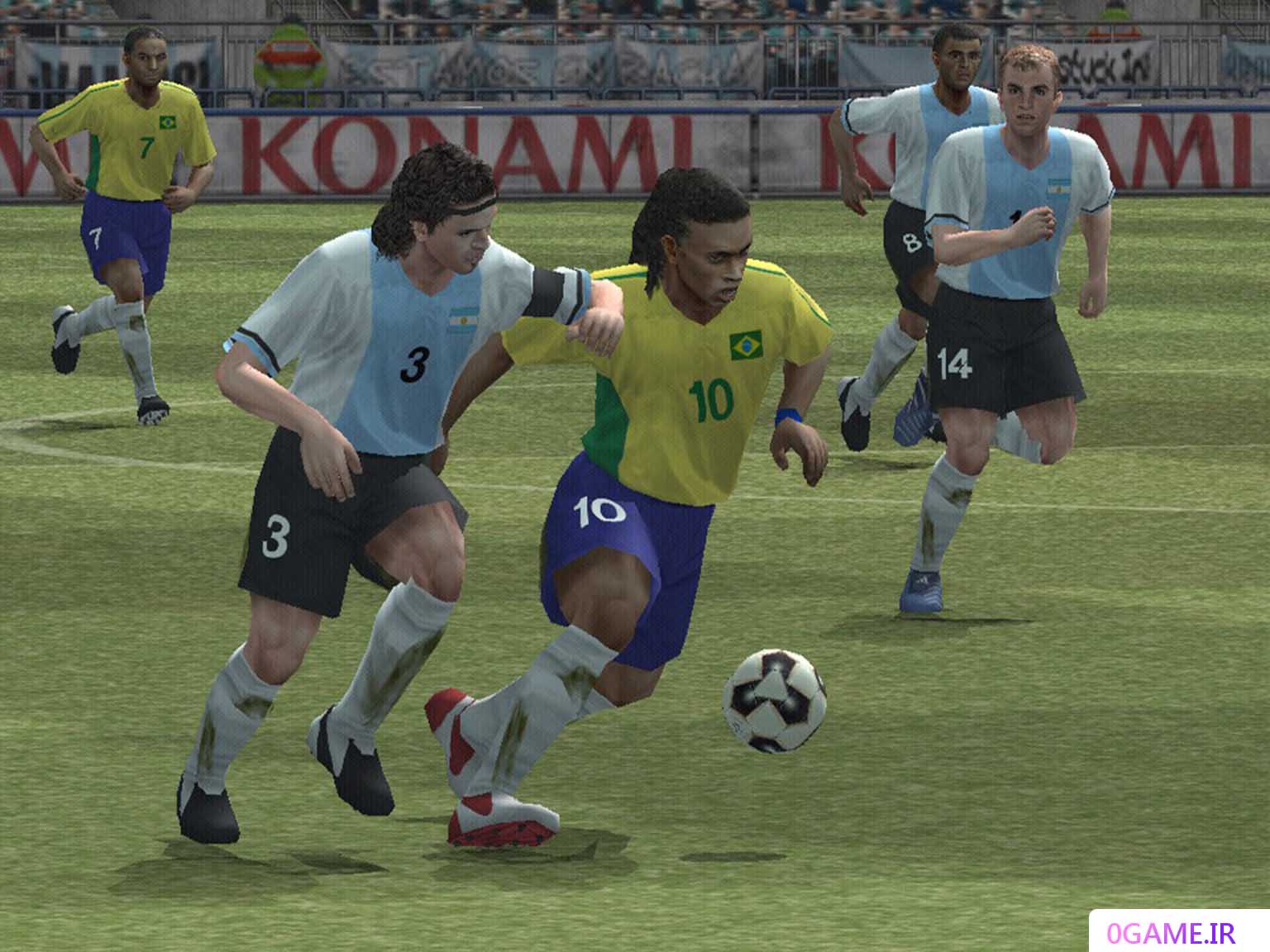 دانلود بازی فوتبال تکاملی حرفه‌ای 5 (Pro Evolution Soccer) نسخه کامل برای کامپیوتر