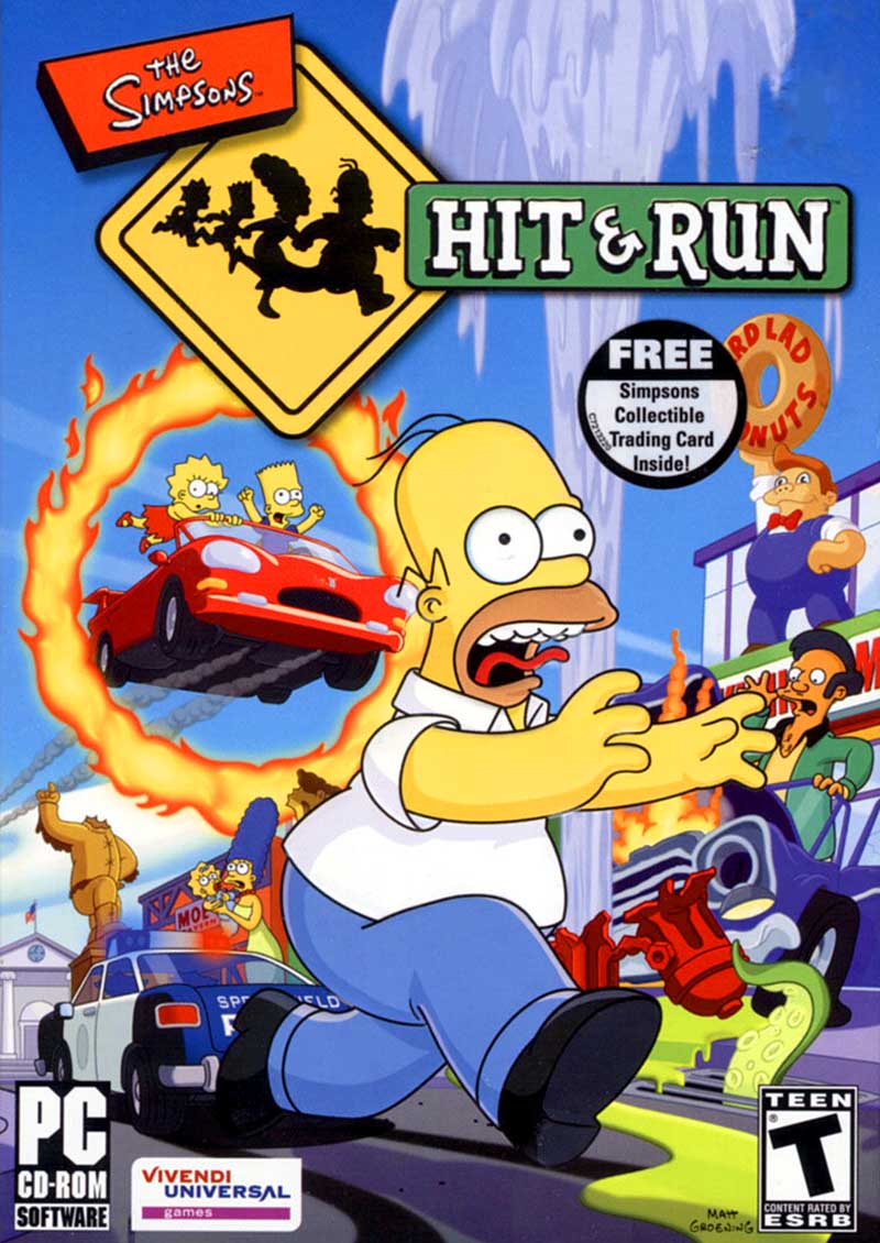 دانلود بازی سیمپسون‌ها (The Simpsons: Hit & Run) نسخه کامل برای کامپیوتر