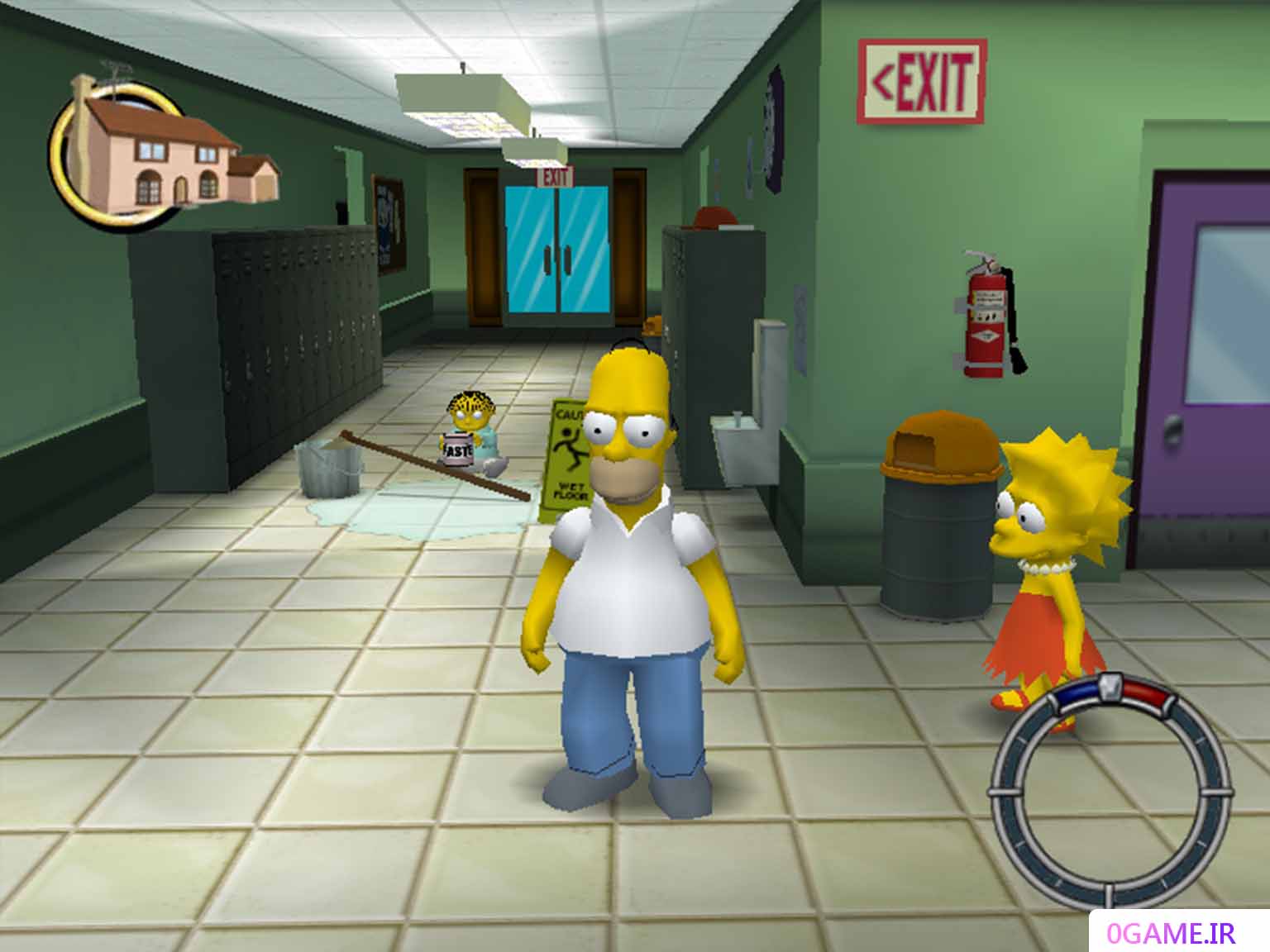 دانلود بازی سیمپسون‌ها (The Simpsons: Hit & Run) نسخه کامل برای کامپیوتر