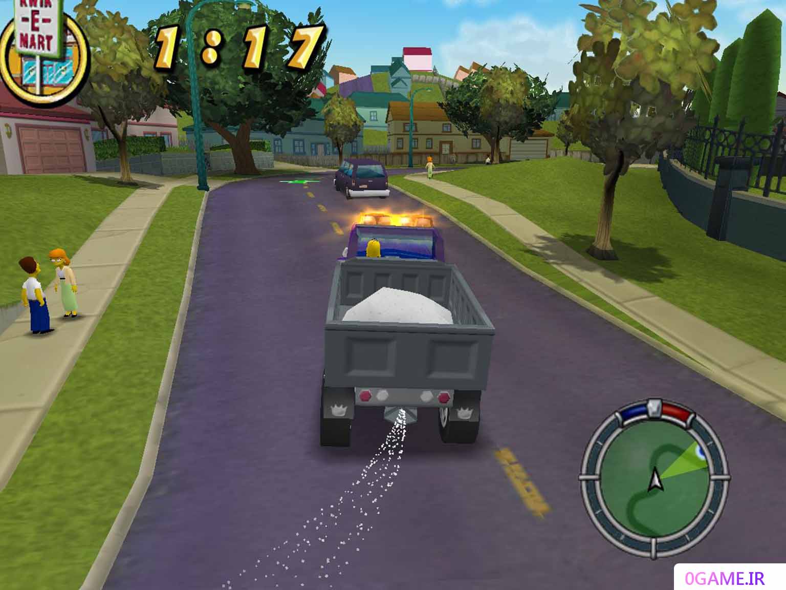 دانلود بازی سیمپسون‌ها (The Simpsons: Hit & Run) نسخه کامل برای کامپیوتر