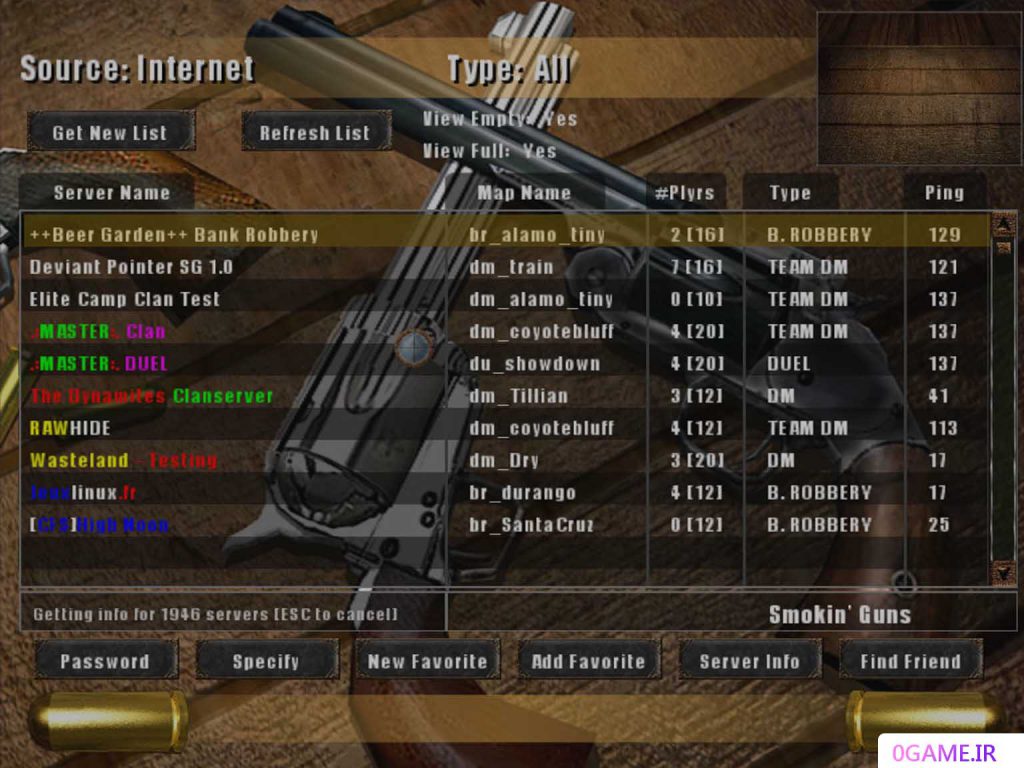 دانلود بازی وسترن اسپاگتی (Smokin' Guns) نسخه کامل برای کامپیوتر