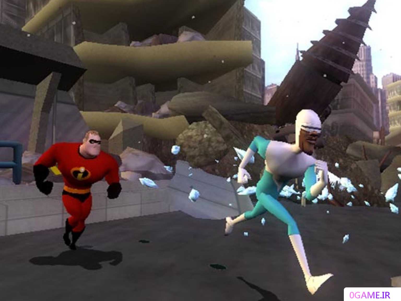 دانلود بازی شگفت‌انگیزان 2 (The Incredibles) نسخه کامل برای کامپیوتر