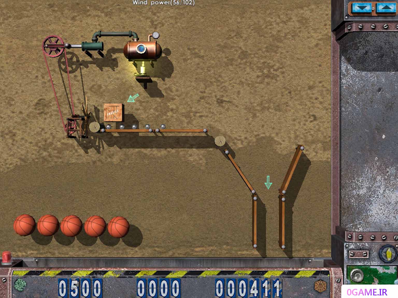 دانلود بازی ماشین های دیوانه 1 (Crazy Machines) نسخه کامل برای کامپیوتر