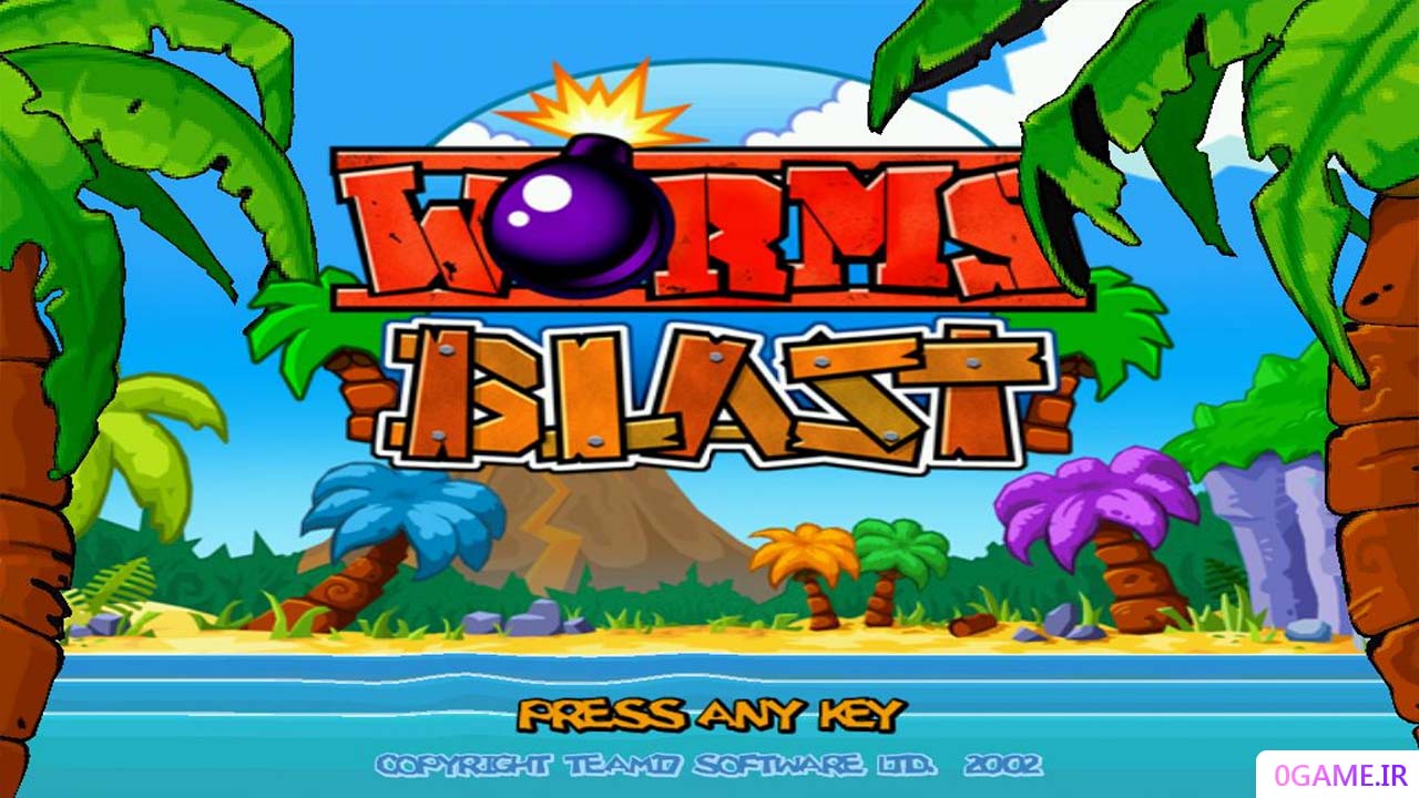 دانلود بازی انفجار کرم ها (Worms Blast) نسخه کامل برای کامپیوتر