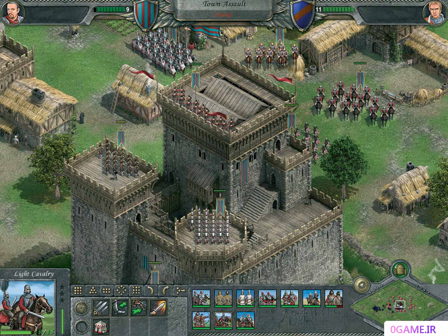دانلود بازی شوالیه‌های افتخار (Knights of Honor) نسخه کامل برای کامپیوتر