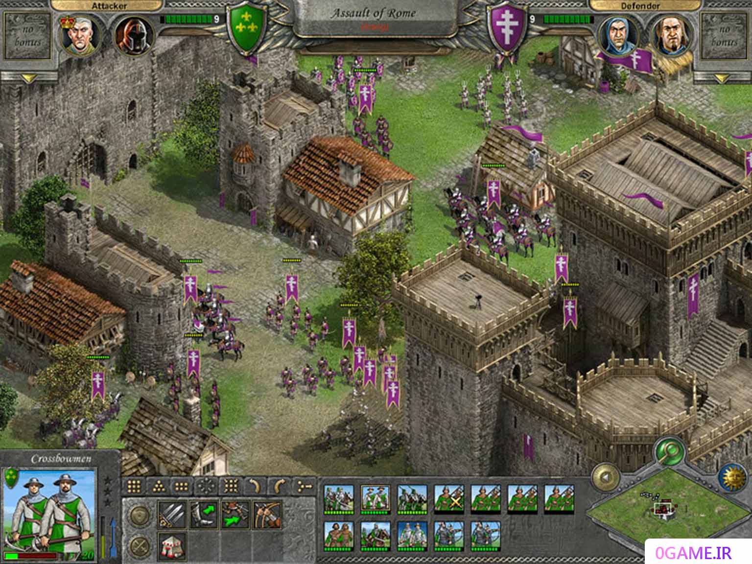 دانلود بازی شوالیه‌های افتخار (Knights of Honor) نسخه کامل برای کامپیوتر