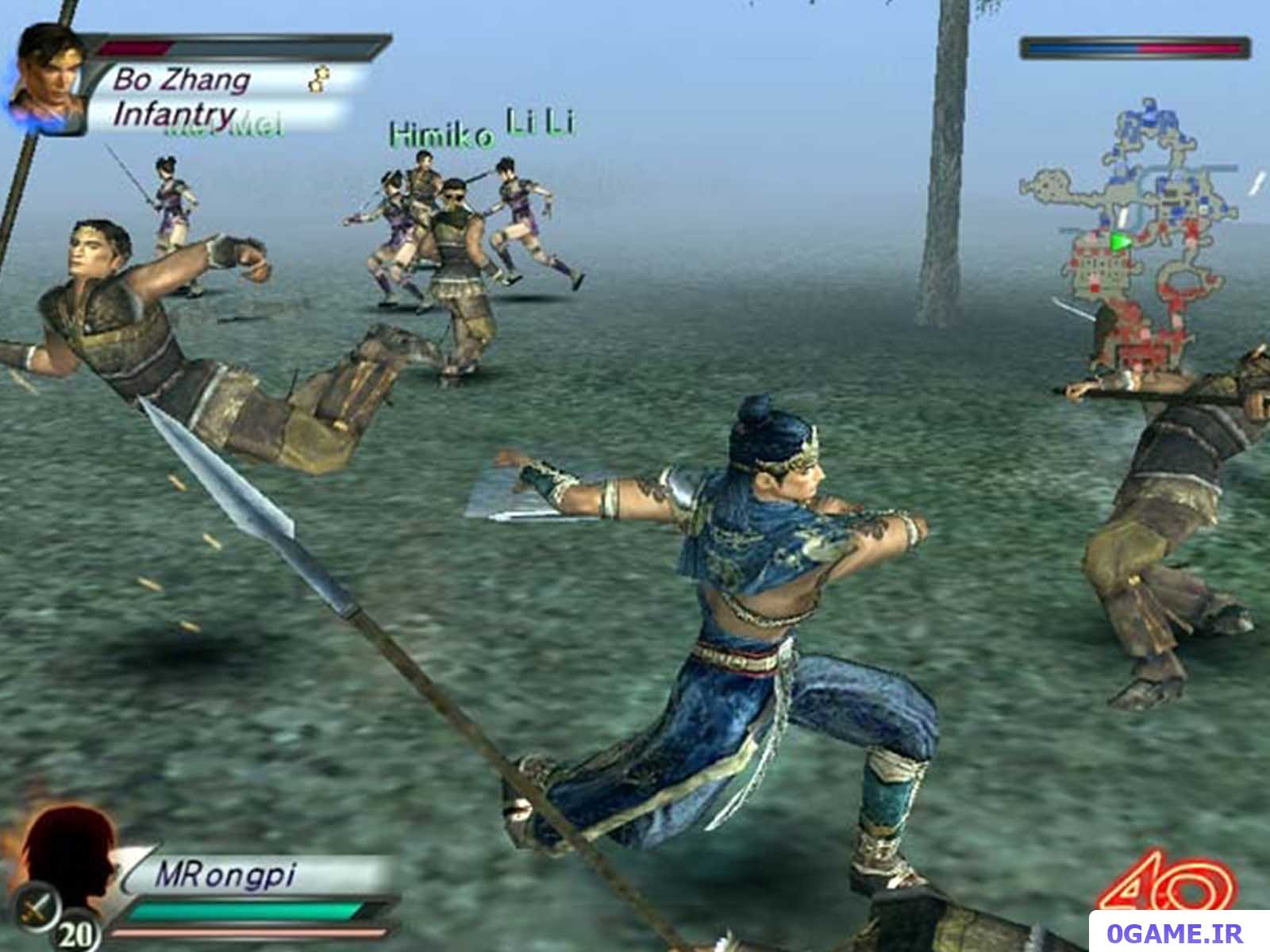 دانلود بازی خاندان جنگ‌جویان ۴ (Dynasty Warriors 4) نسخه کامل برای کامپیوتر