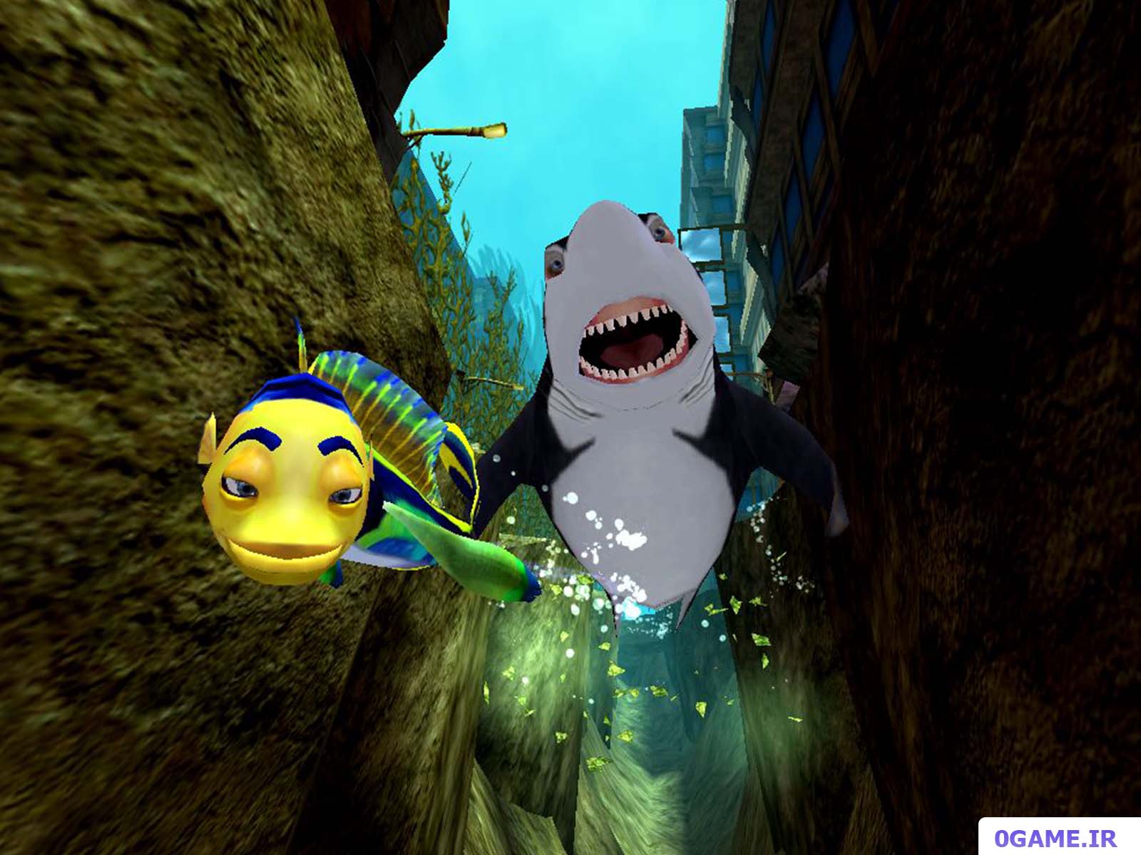 دانلود بازی داستان کوسه (Shark Tale) نسخه کامل برای کامپیوتر