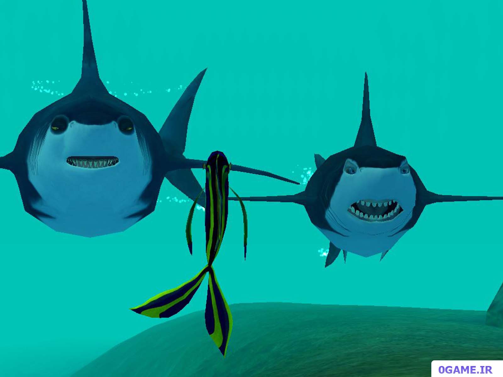 دانلود بازی داستان کوسه (Shark Tale) نسخه کامل برای کامپیوتر