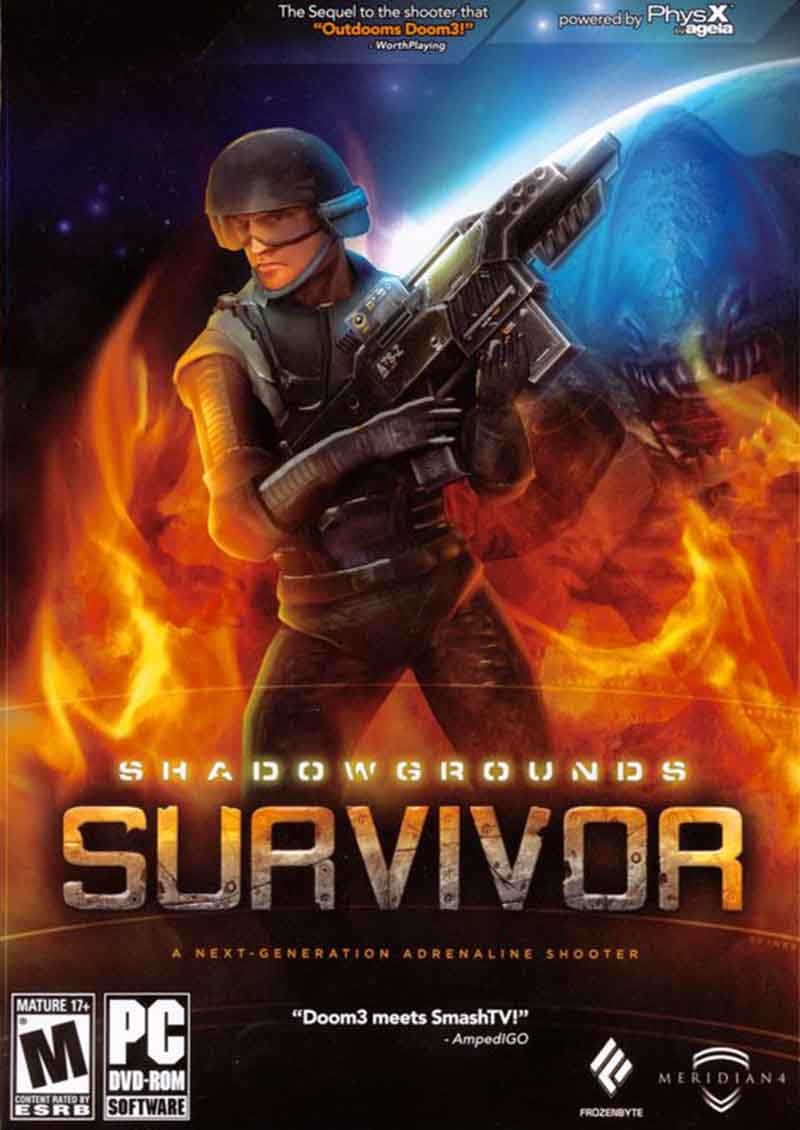 دانلود بازی سرزمین سایه ها : بازمانده (Shadowgrounds: Survivor) نسخه کامل برای کامپیوتر