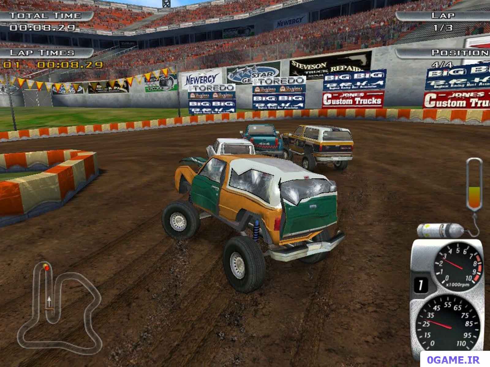 دانلود بازی کامیون های سخت (Tough Trucks: Modified Monsters) نسخه کامل برای کامپیوتر
