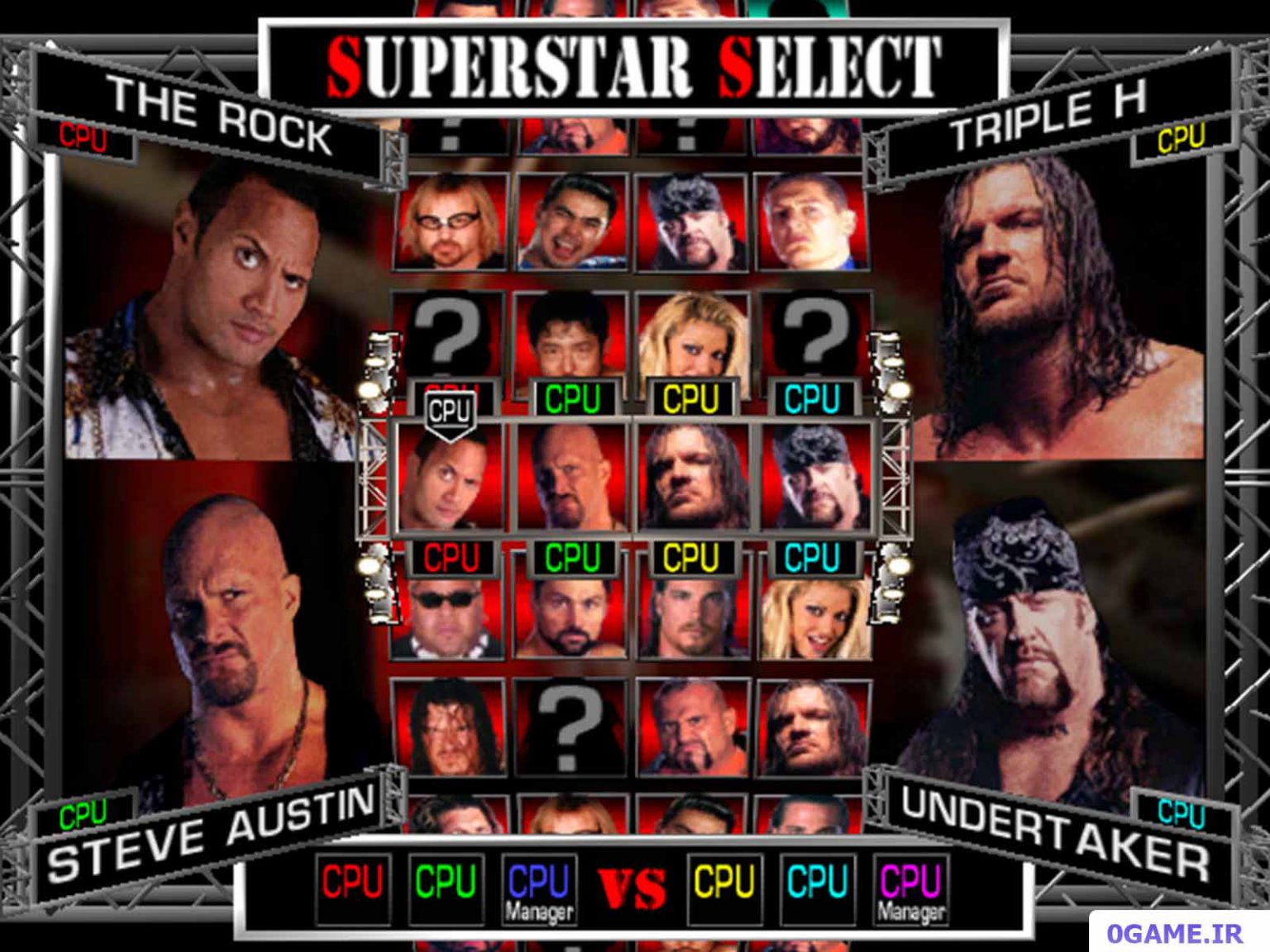 دانلود بازی کشتی کج (WWF Raw 2002) نسخه کامل برای کامپیوتر